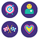 60 Gamification Icons