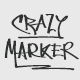 Crazy Marker Graffiti Font