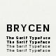 Brycen Serif Premium Font Family