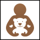 Hug Bear Logo