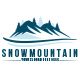 Snow Mountain Logo Template