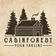 Cabin Forest Logo Template