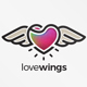 Heart Wings Logo