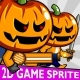 Halloween Boy 2D Game Character Sprite