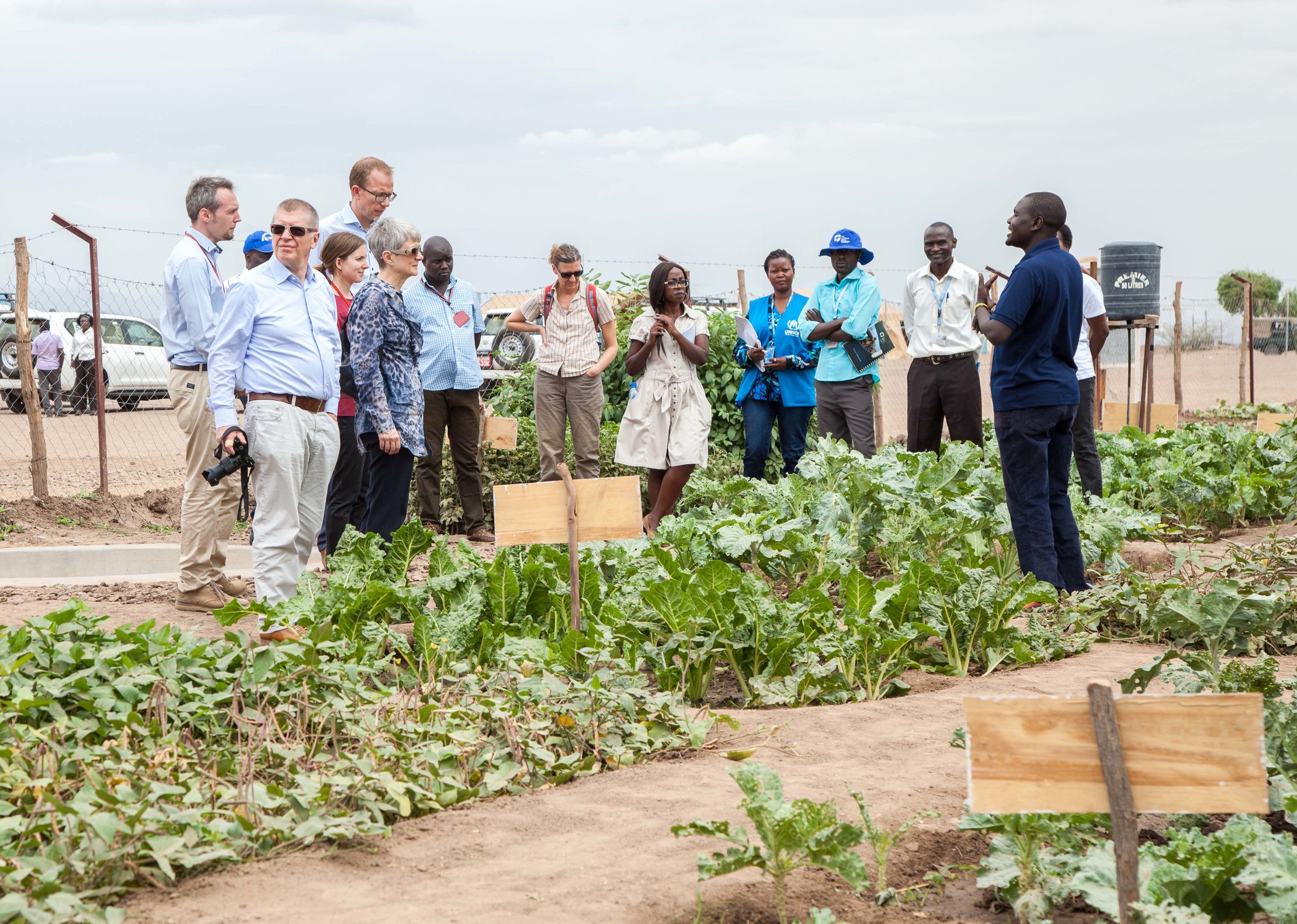 German Ambassador to Kenya Her Excellency Jutta Frasch Visits Kakuma