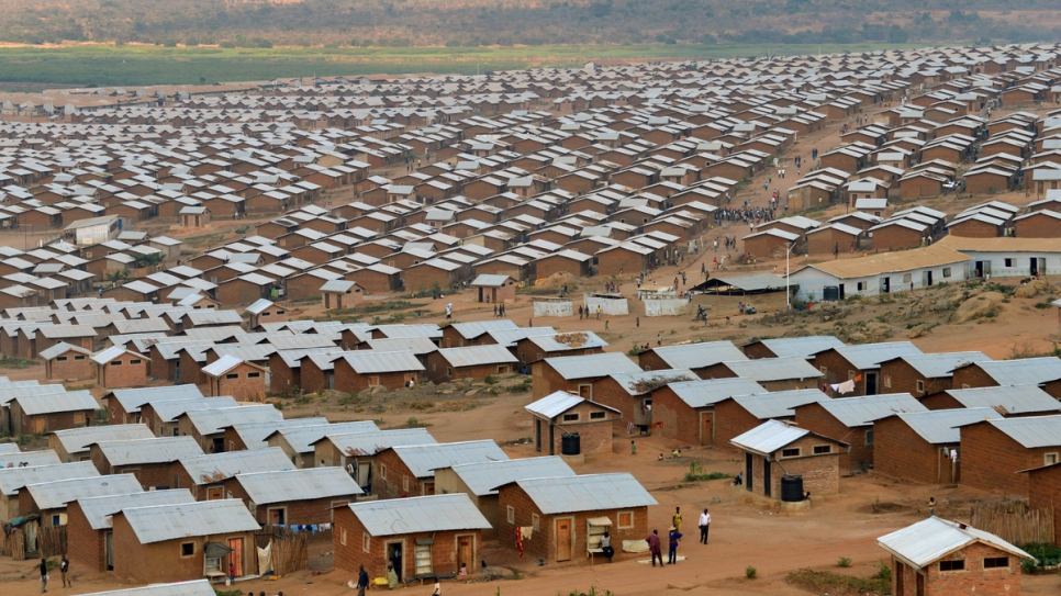 Mahama refugee camp in Rwanda.