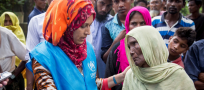 As new arrivals top half a million in Bangladesh, UNHCR getting ever more refugees into shelter