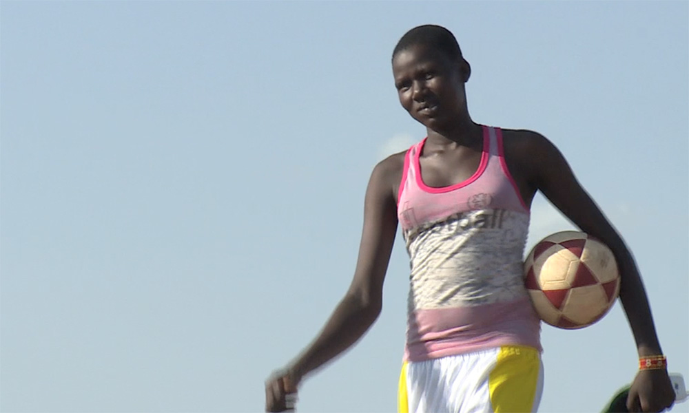 Elisabeth und ihre Familie flohen vor dem Konflikt im Südsudan.