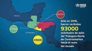 Solicitantes de asilo desde el Triángulo Norte de Centroamérica en 2016