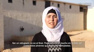 Jordania: Mensaje de una estudiante refugiada para el #TeamRefugees