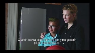 Cate Blanchett conoce a Ahmad #DíaMundialdelRefugiado 2015