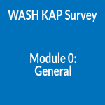 WASH KAP Survey Module 0: General