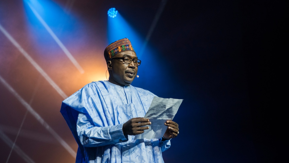 Zannah Mustapha, UNHCR's 2017 Nansen Award winner, speaks about his work advocating for the rights and education of displaced children in northeast Nigeria.