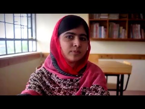 Malala Yousafzai tells Syrian refugee Mazoun's story