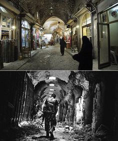 Syria's heritage in ruins : before-and-after pictures / Martin Chulov + The Guardian | #syria