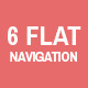 Flat Navigation Bar