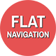 Flat Navigation Bar