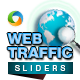 Web Traffic Slider