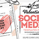 Valentine's Day Instagram Templates