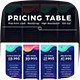 Hosting Price Table