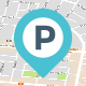 Parking Near my Location App UI Kit PSD