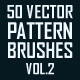 50 Vector Pattern Brushes Vol.2