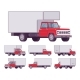 Red Truck Set