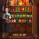 Wine Shop Illustration