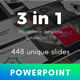 3 in 1 Multipurpose PowerPoint Template Bundle (Vol.03)