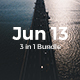 3 in 1 Premium Bundle - Jun 13 Powerpoint Template