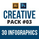 Creative infographic pack v.03