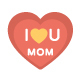 50 Mothers Day Flat Vector Icons