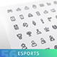 Esports Line Icons Set