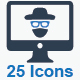 Cyber Security Icons - Blue Version