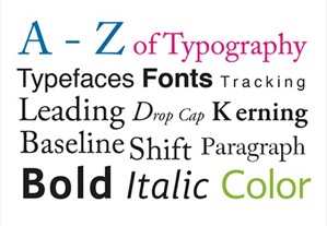 The A to Z of Typography