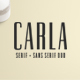 Carla Duo 8 Font Family Pack