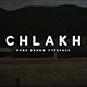 Chlakh - Hand Drawn Font