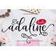 Adaline Script