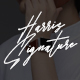 Harris Signature Typeface