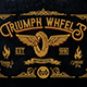 Triumph Wheels Typeface