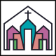 Church Line Colors Logo