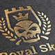 Royal Skull Logo Template