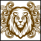 Chimera Lion Head Logo