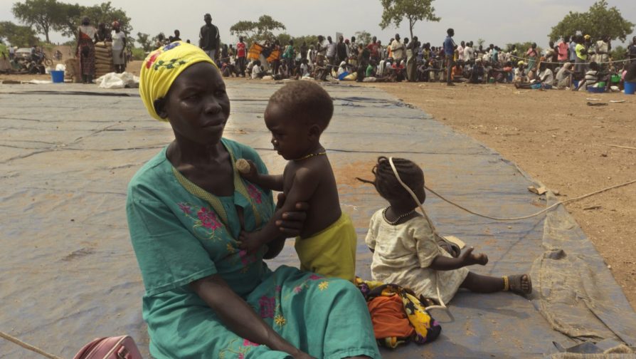 逃往烏干達的南蘇丹難民人口突破100萬關口