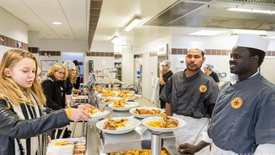 Food Festival gives French schoolchildren a taste of refugee life
