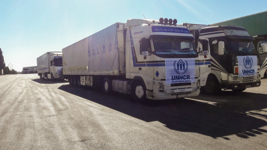 UNHCR’s aid reaches Deir Ez-Zor city for the first time since three years