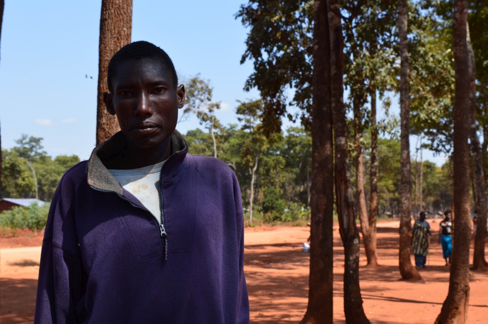 Faustin, 34, longs for the life he enjoyed in Burundi. In Mtendeli camp, he struggles to make ends meet.