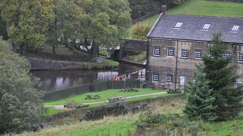 Le centre d'accueil de Standedge Canal Tunnel dans le Yorkshire, où Ryad Alsous dirigera le projet Buzz pendant l'été.