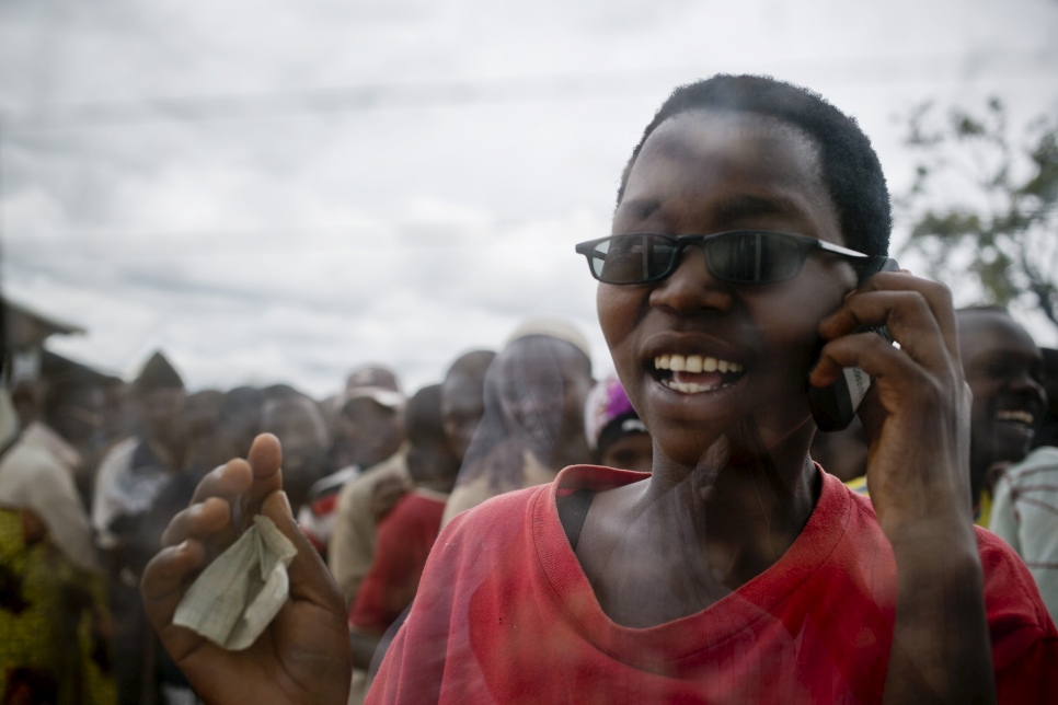 Rwanda. Burundian refugees in Mahama Refugee Camp