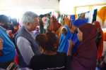 During a visit to a women's centre in Dadaab, Kenya Grandi reassured r...